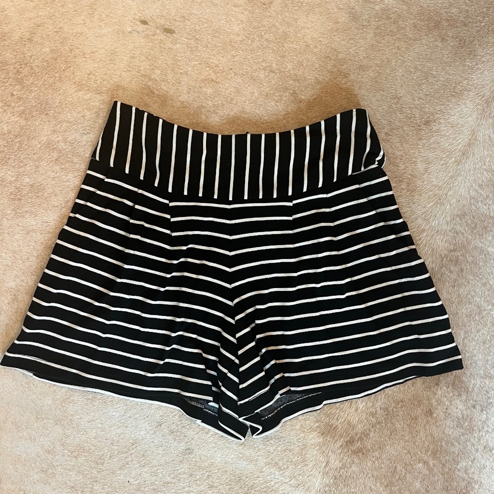 Nanette Lepore stripped shorts